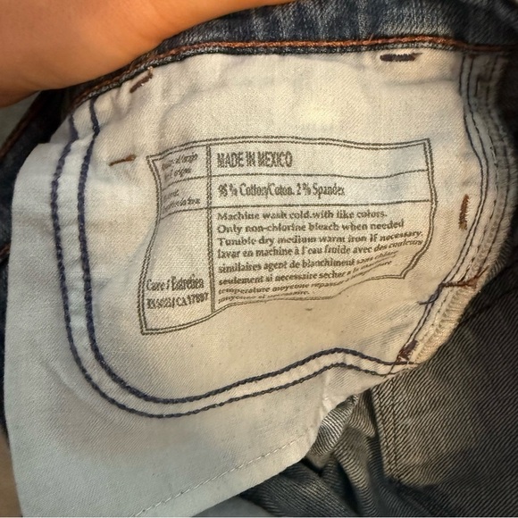 Banana Republic Jeans Women Size 26 Skinny Vintage Low Rise Blue Denim 28X25 - Picture 15 of 16